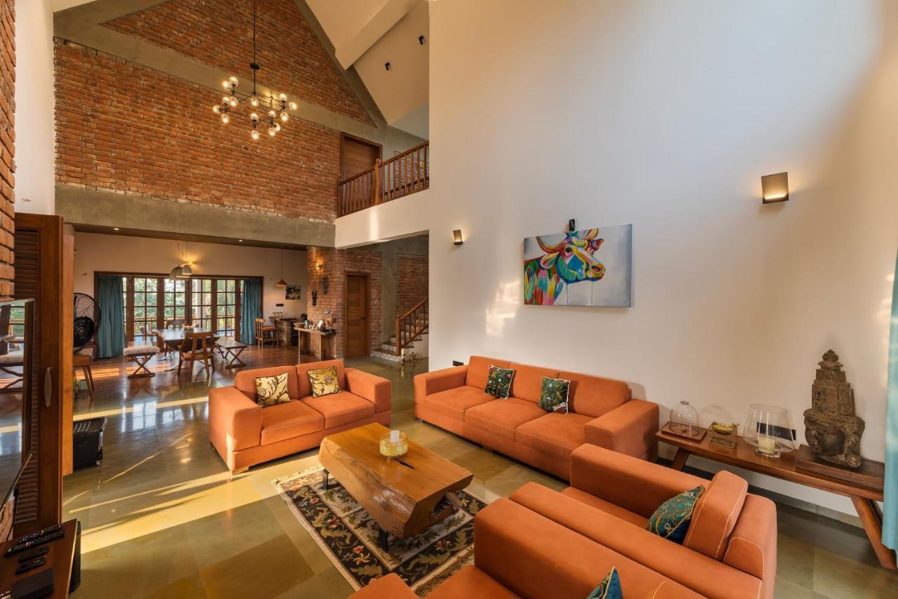 Saffronstays Happy Fields, Pune - Luxury Farmstay With Farm To Table Food Exterior foto