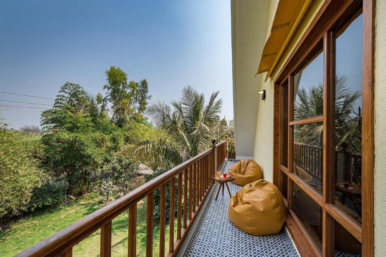 Saffronstays Happy Fields, Pune - Luxury Farmstay With Farm To Table Food Exterior foto