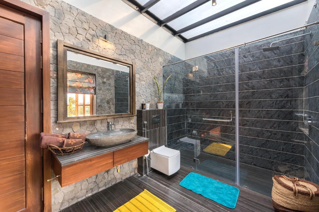 Saffronstays Happy Fields, Pune - Luxury Farmstay With Farm To Table Food Exterior foto